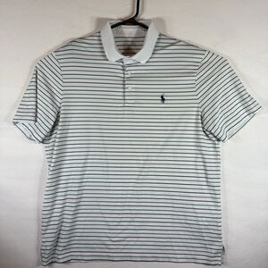 Polo Ralph Lauren L Performance Tee Stripe Pattern Jersey
